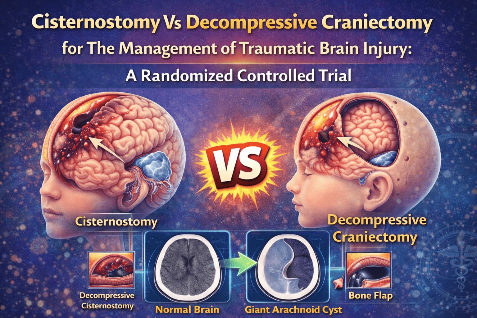 Cisternostomy Vs Decompressive Craniectomy for The Management of Traumatic Brain Injury: A Randomized Controlled Trial | Dr. Kalakoti Chandra Sekhar Reddy - Best Neurologist
