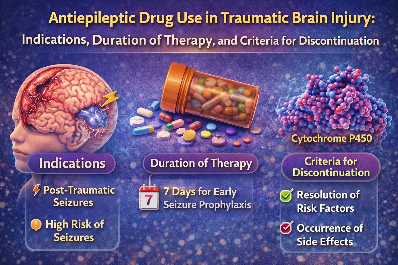 Antiepileptic Drug Use in Traumatic Brain Injury: Indications, Duration of Therapy, and Criteria for Discontinuation | Dr. Kalakoti Chandra Sekhar Reddy - Best Neurologist