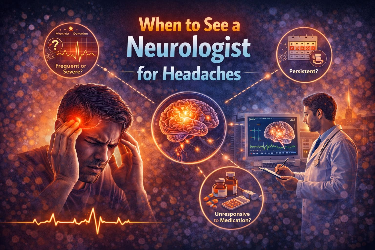 When to See a Neurologist for Headaches | Best Neurosurgeon Dr. Kalakoti Chandra Sekhar Reddy