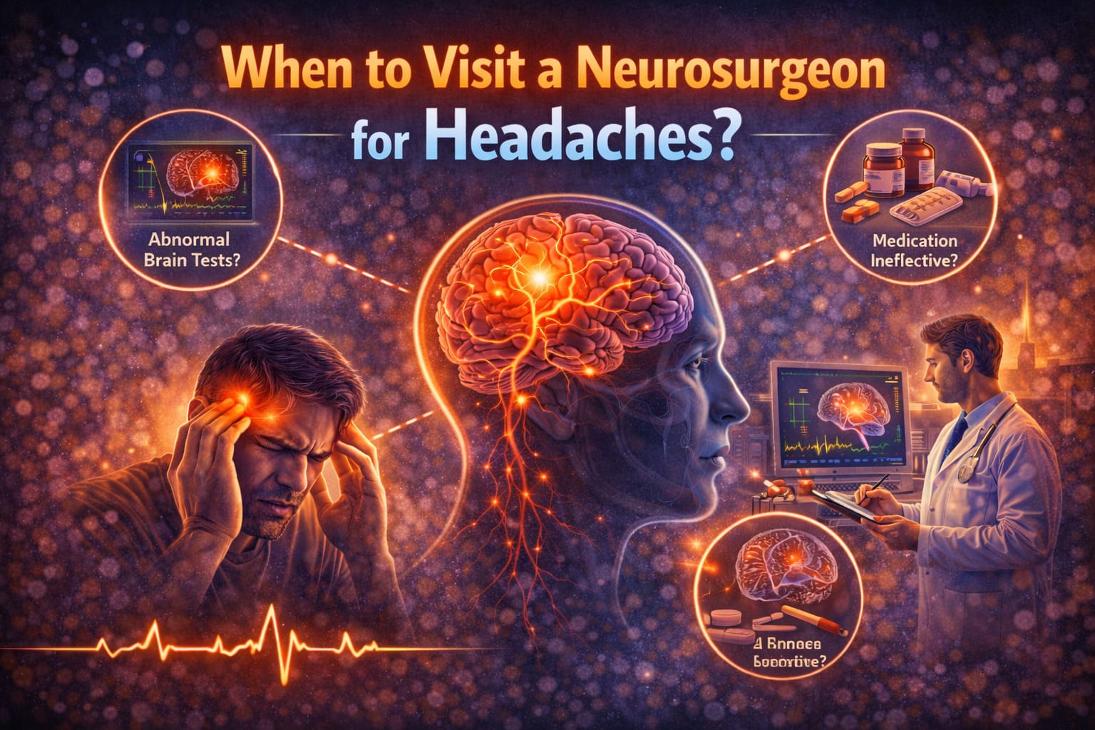 When to Visit a Neurosurgeon for Headaches? | Best Neurosurgeon Dr. Kalakoti Chandra Sekhar Reddy